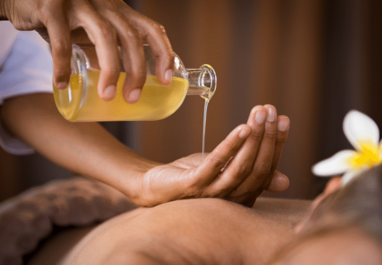 Olive Oil Massage